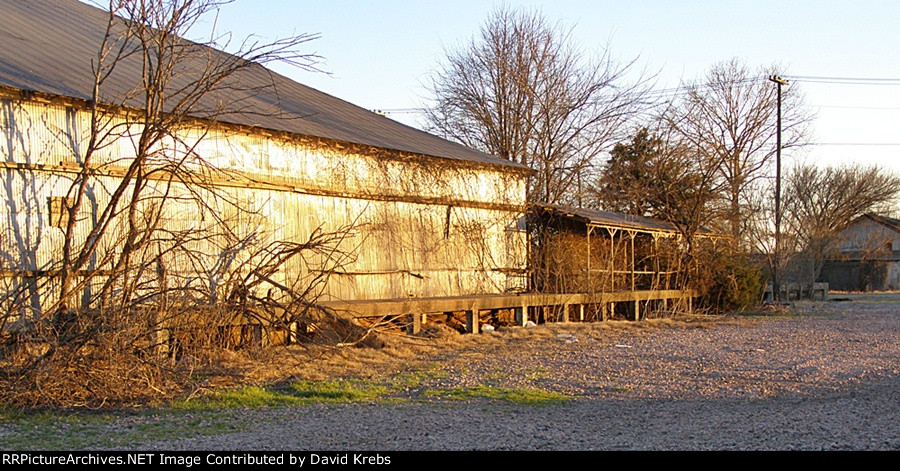 Warehouse loading dock.